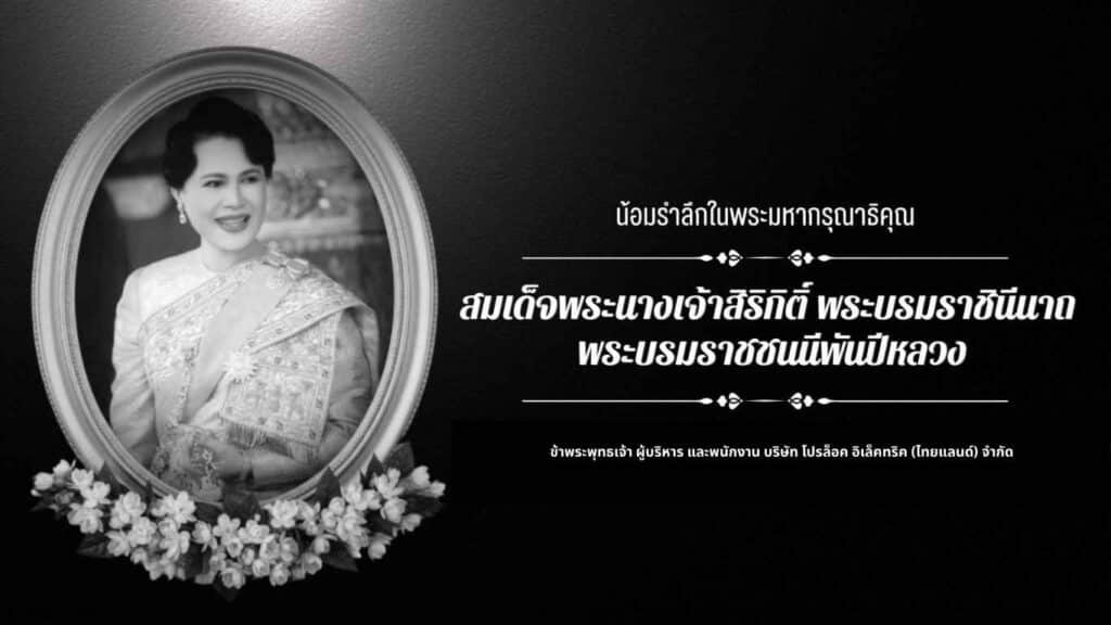 ข้าพระพุทธเจ้า ผู้บริหาร และพนักงาน บริษัท โปรล็อค อิเล็คทริค (ไทยแลนด์) จำกัด