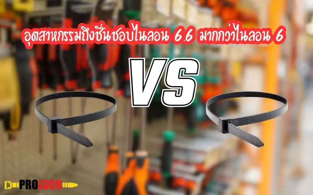 ProLock อุตสาหกรรมถึงชื่นชอบไนลอน 6.6 มากกว่าไนลอน 6